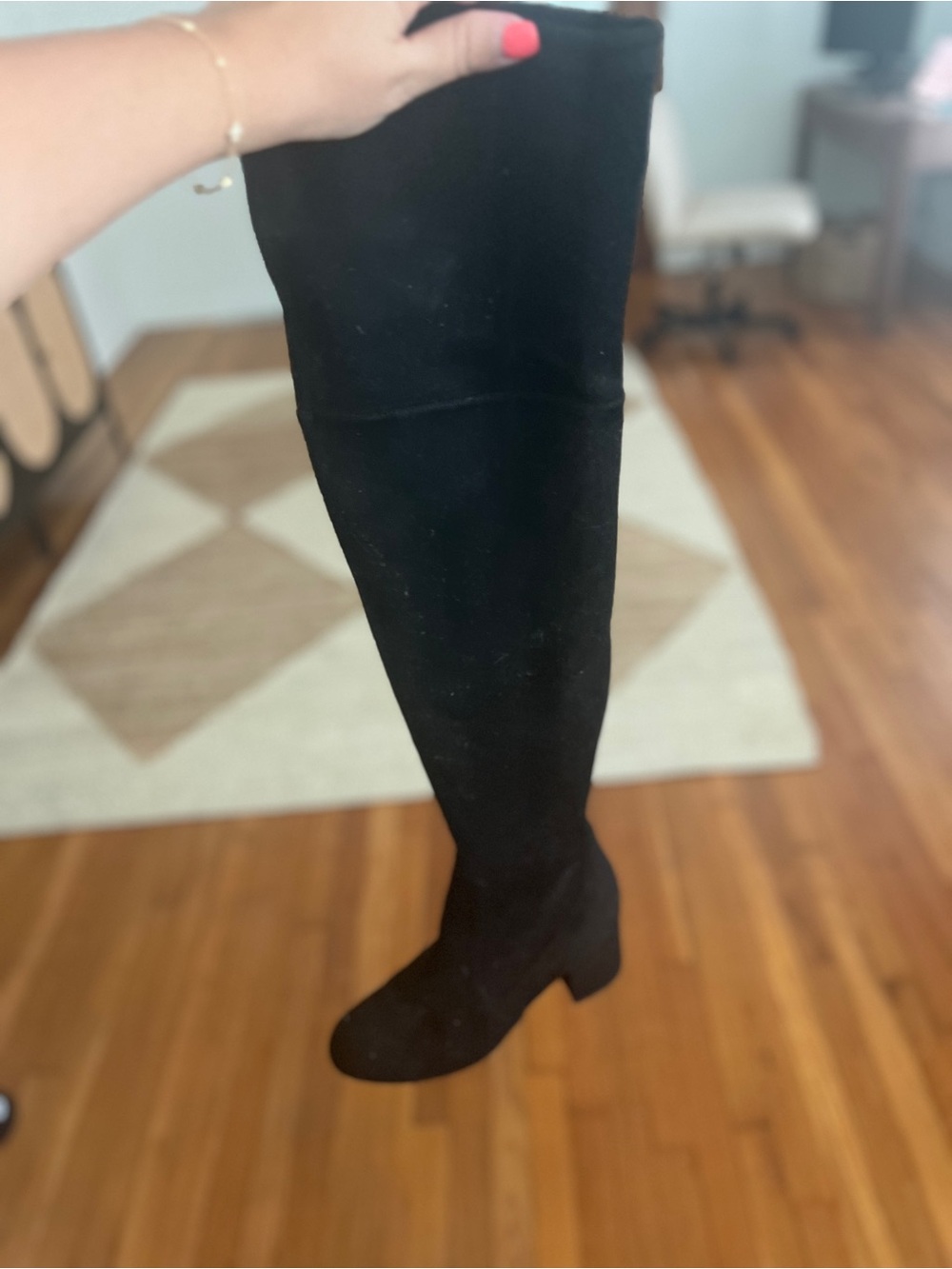 Sam Edelman Black Block Heel Ankle Boot